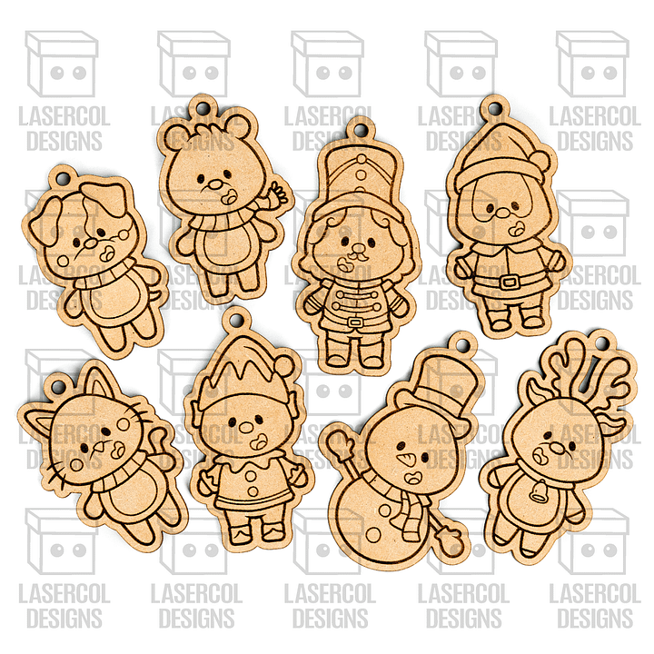 Christmas Ornaments - Laser Cut Files product image (2)