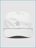 🕊️ nebesa white dad cap 🕊️ product image (1)