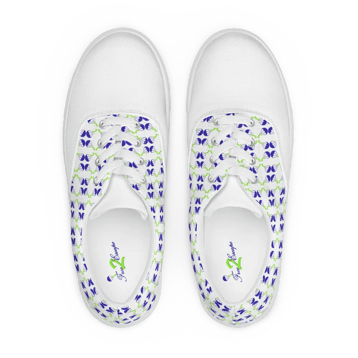 Women's Parachute Pattern Canvas Lace-Ups product image (2)
