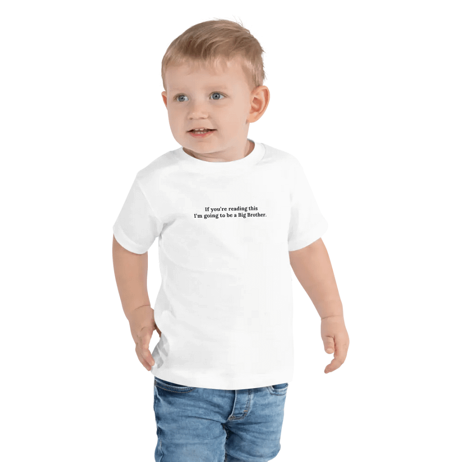 Big Brother To Be - Toddler T-shirt Light Color product image (20)