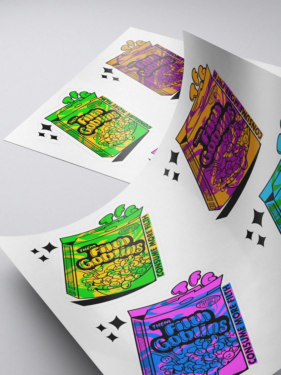 Consume More Filth Stickers product image (4)