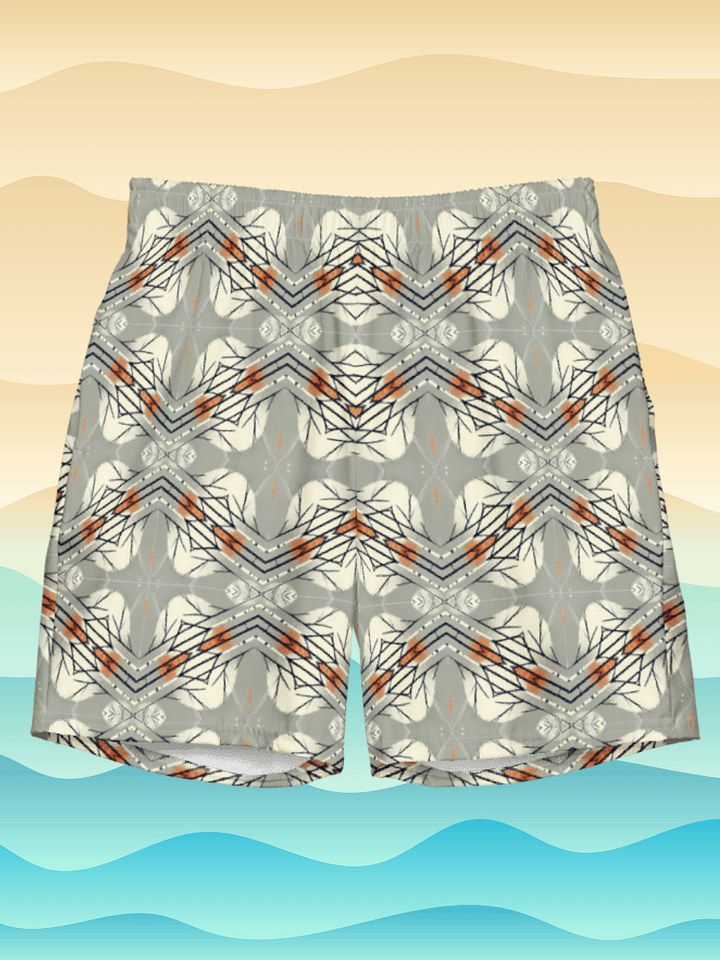 Lattice Lagoon Swim Shorts product image (1)