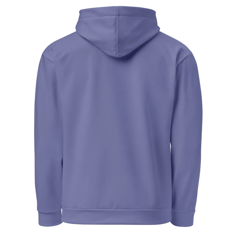 Plain Purple Soft Summer Unisex Recycled Polyester Heavyweight Premium Hoodie by Treasure Pie product image (5)