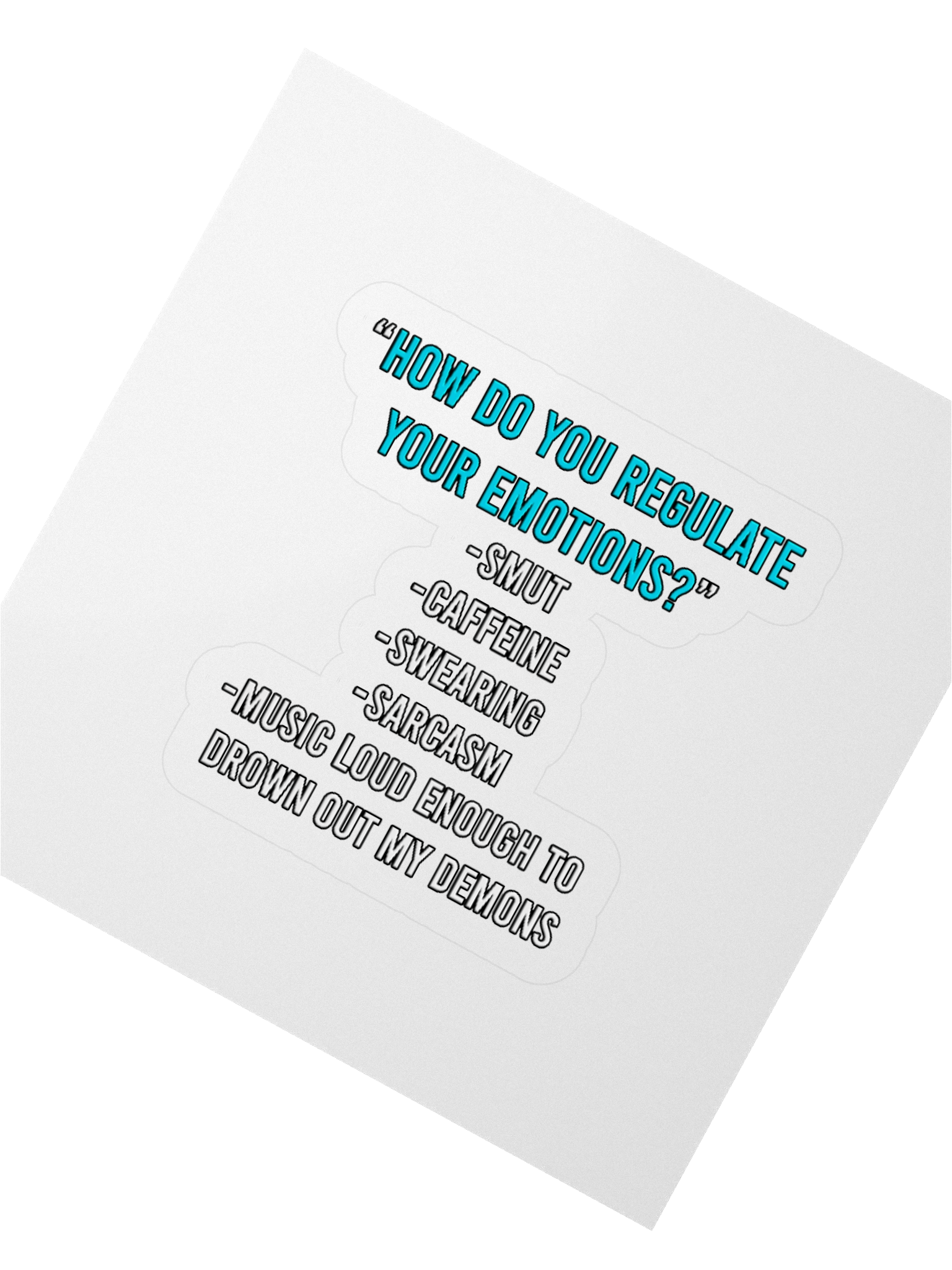 Regulate Emotions - Sticker product image (6)