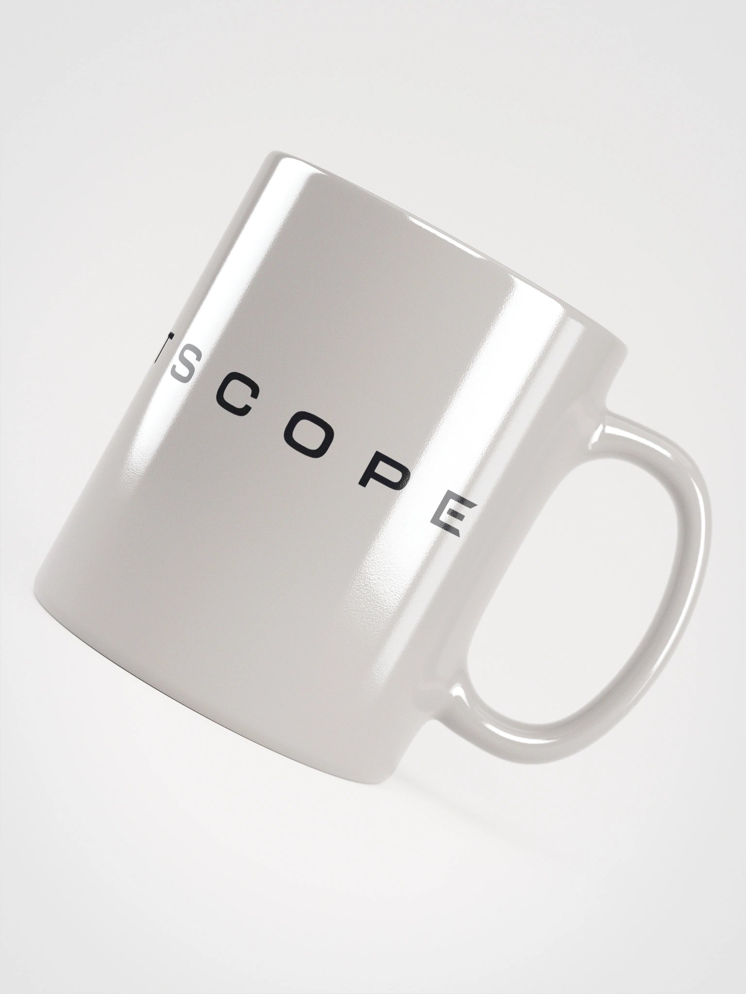Knightscope Emblem White Glossy Mug product image (15)