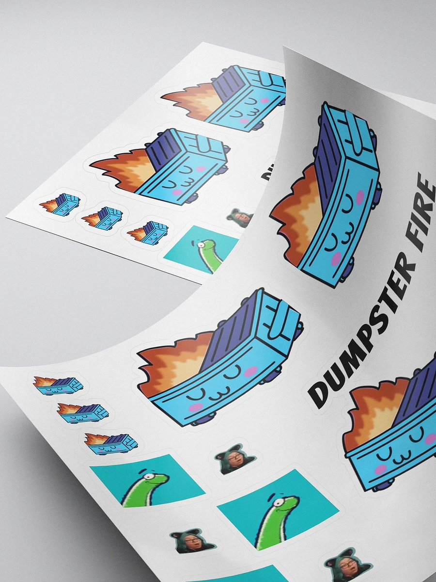 Dumpster Fire Sticker Pack product image (4)