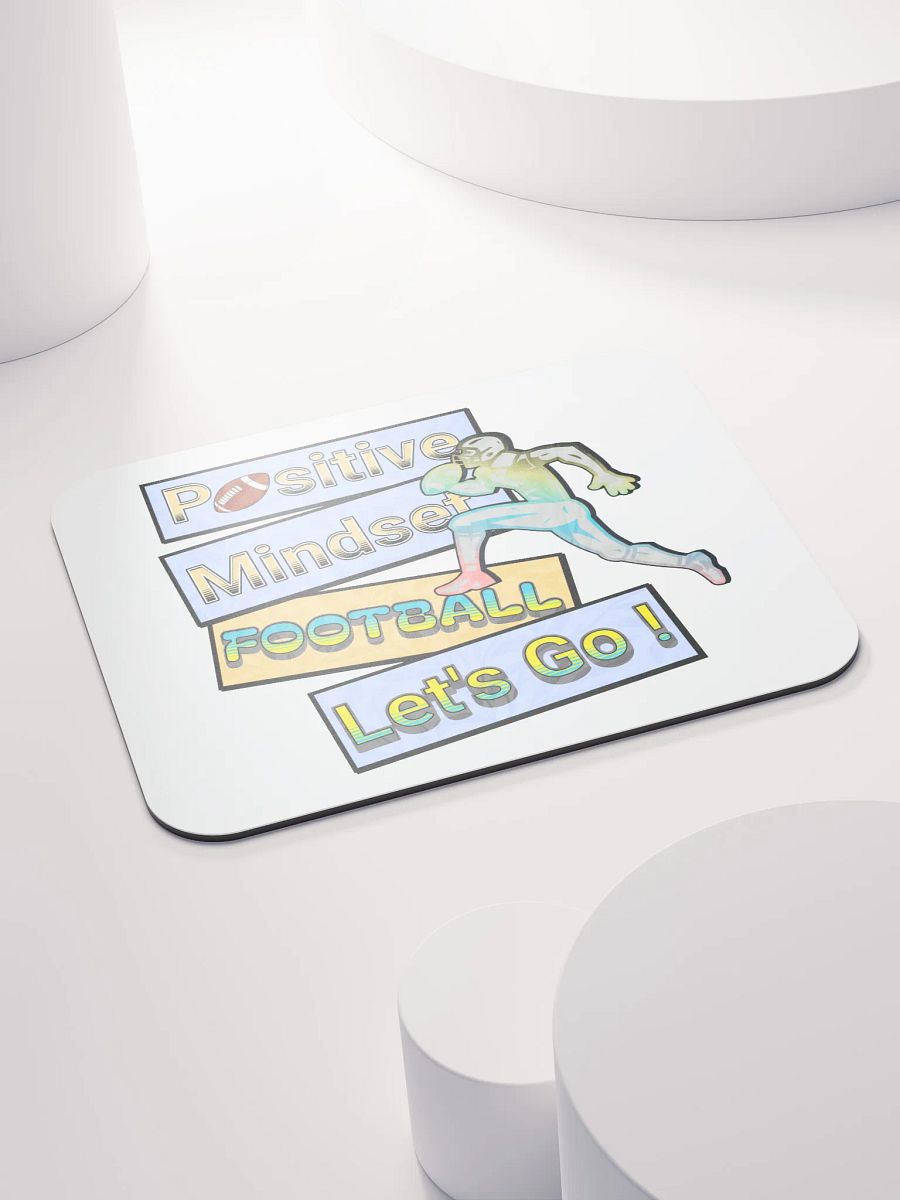 Positive Mindset Football Mouse Pad product image (4)