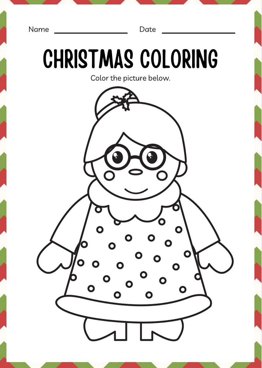 Fun and colourful christmas toddler workbook product image (7)