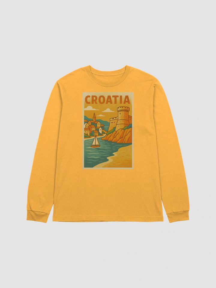 Croatia – Unisex Long Sleeve Tee product image (9)