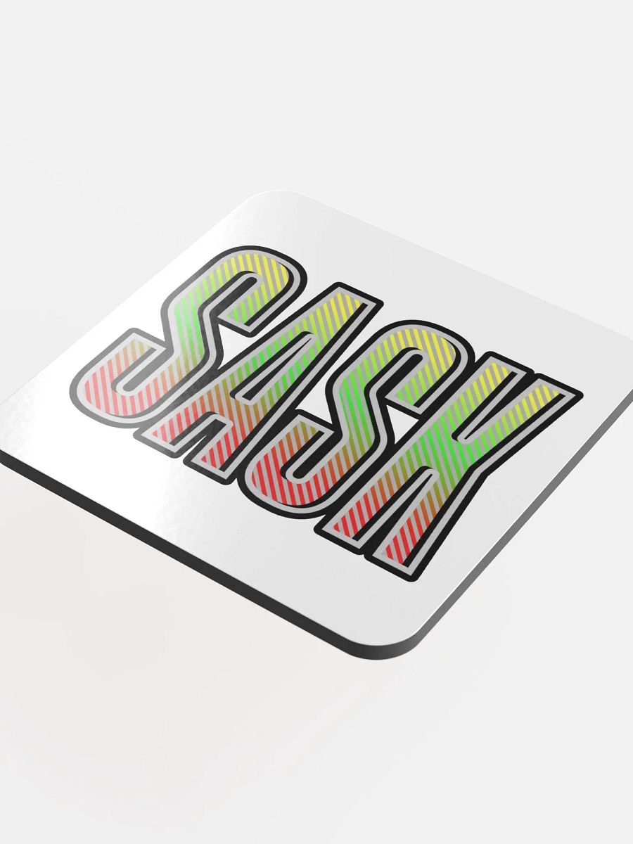 Sask Saskatoon Saskatchewan Striped Gradient Coaster Set product image (4)