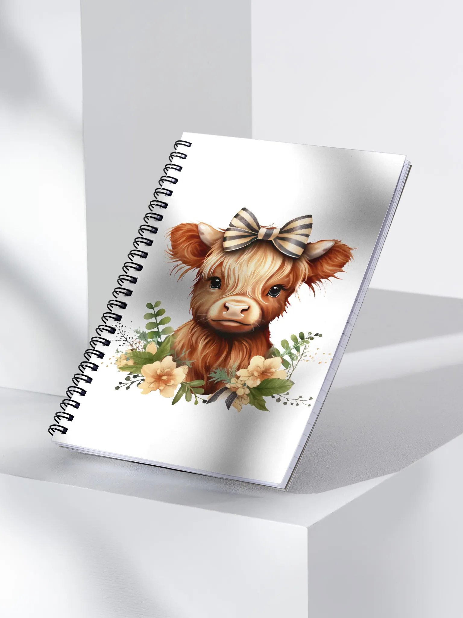 Whimsical Calf Spiral Notebook product image (3)