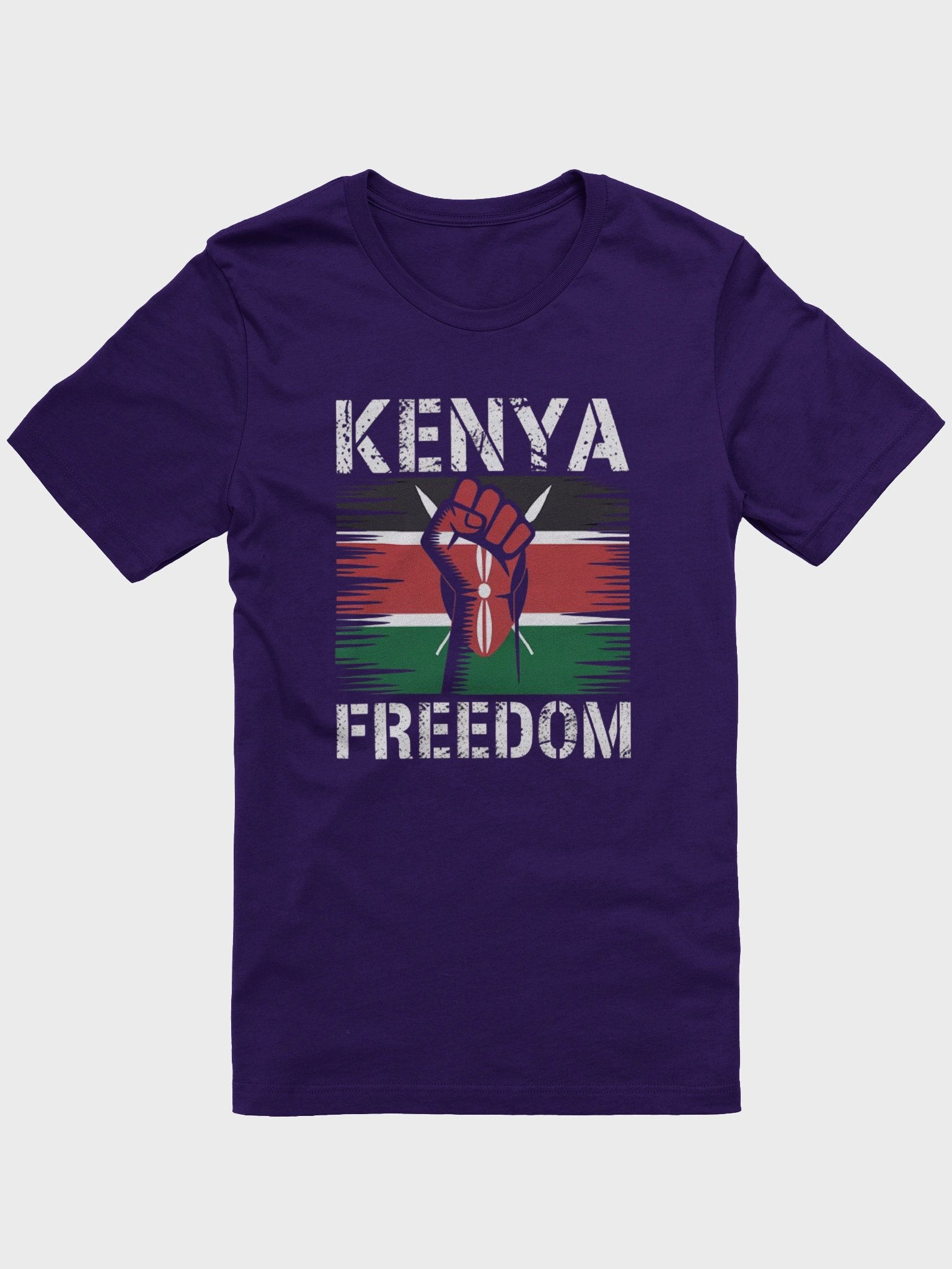 Kenya Flag Freedom Kenyan Nairobi East Africa Supersoft T-shirt product image (5)