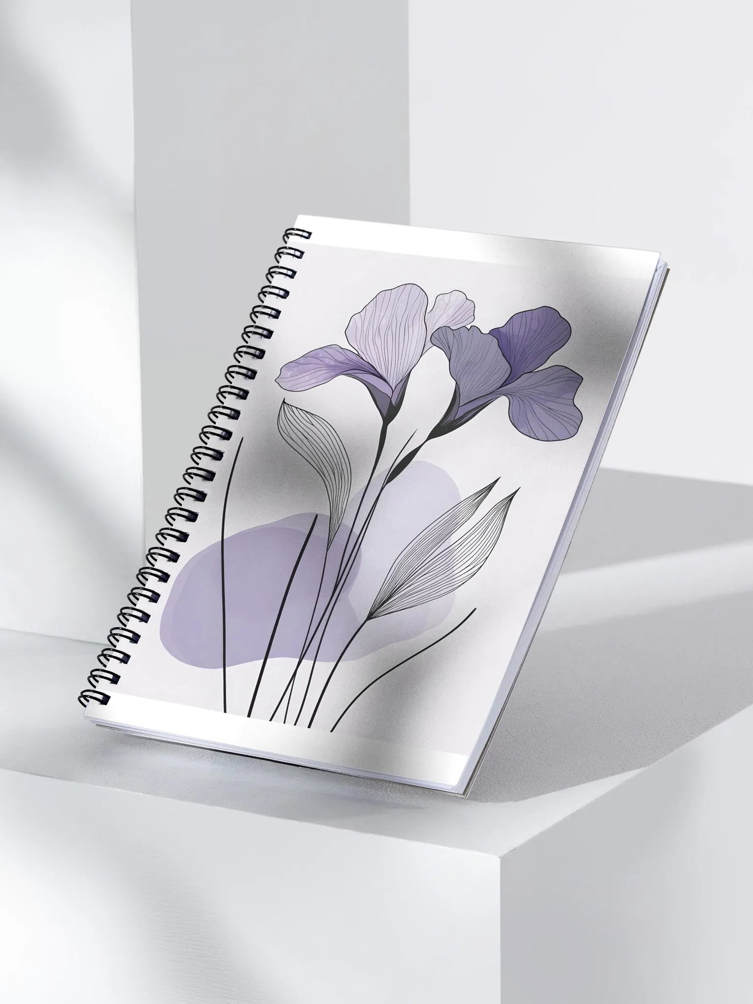 Iris Spiral Notebook product image (2)