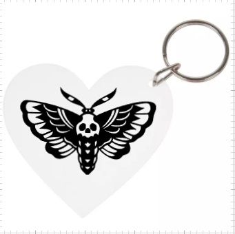 Death Moth Key Chain! product image (1)
