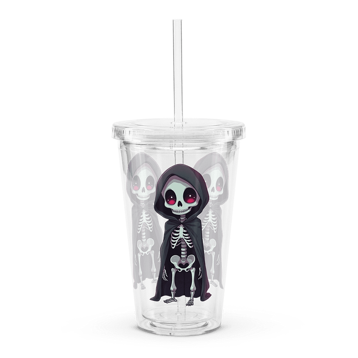 Draith Double Wall Clear Plastic Tumbler product image (1)