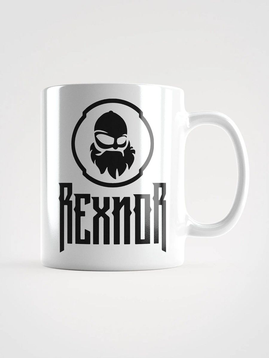 REXNOR Mug (Black Logo + Text) product image (1)
