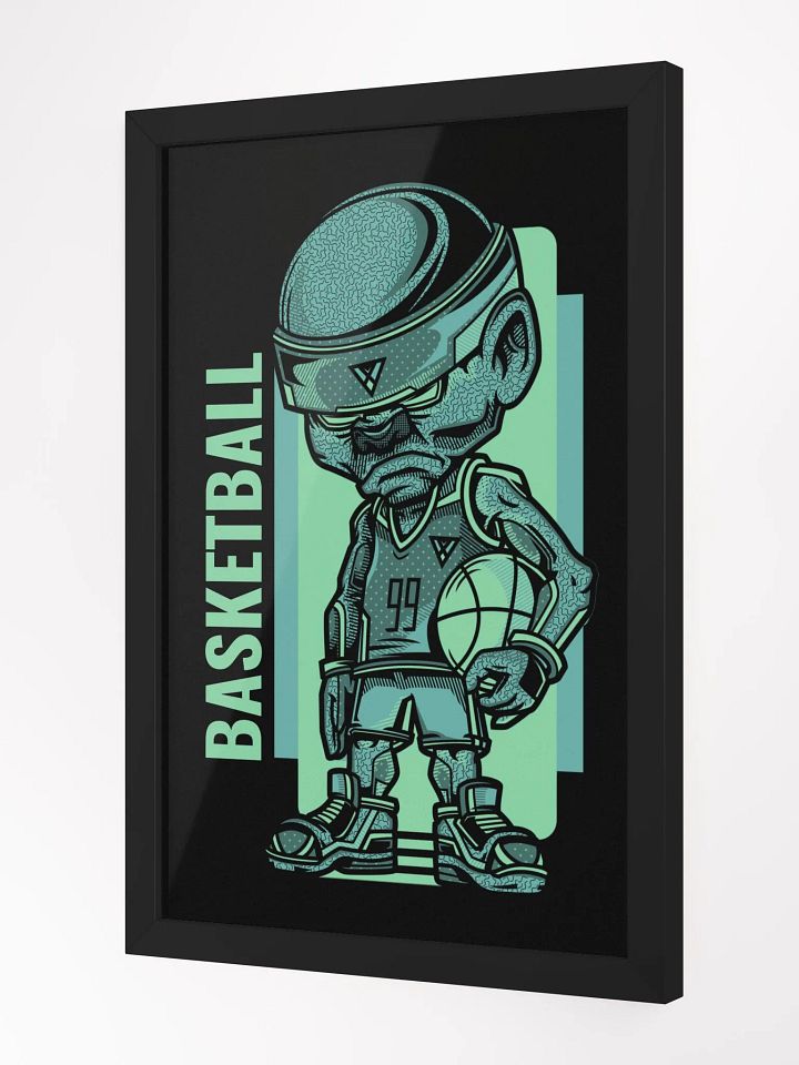 Basketball Framed High-Quality Matte Poster product image (16)