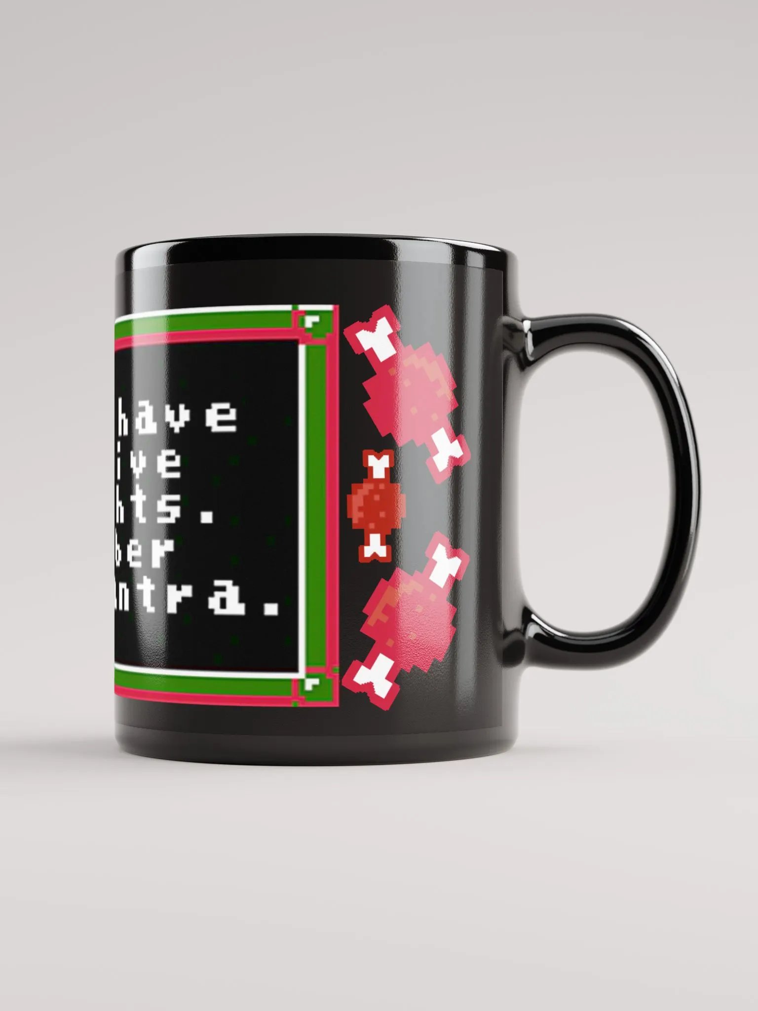 Mantra Mug Black product image (1)