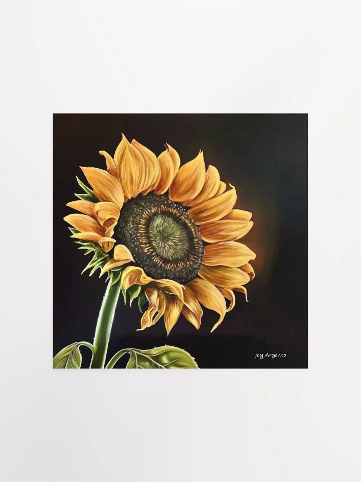 Sunflower Close Up Print product image (2)
