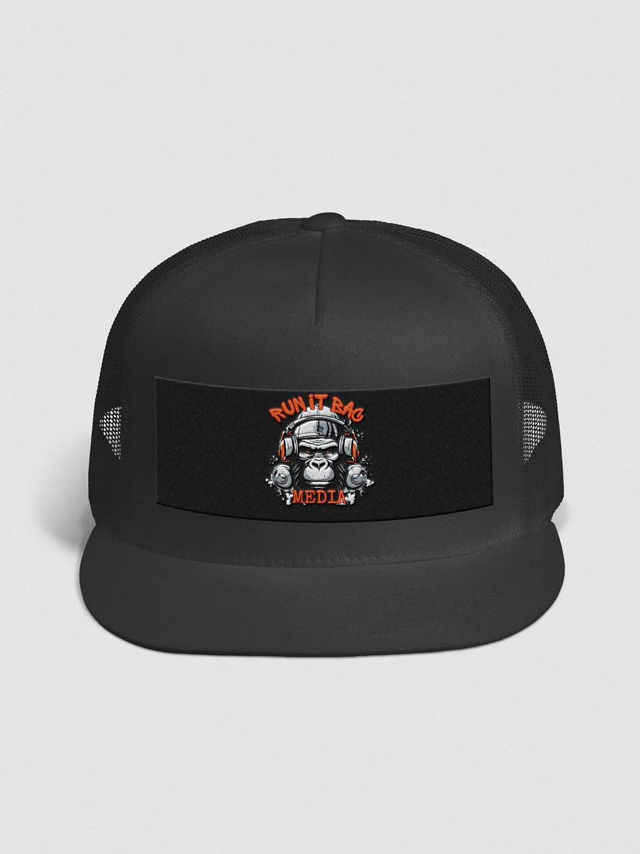 RUN It BAC Media Snap Back Cap Black product image (15)