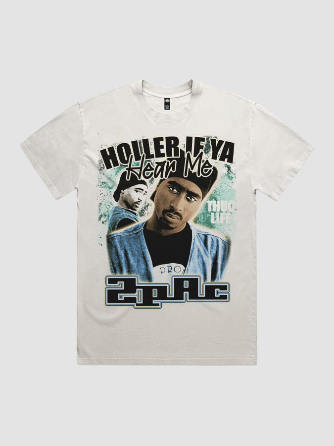 Holler If Ya Hear Me Luxury Tee product image (1)