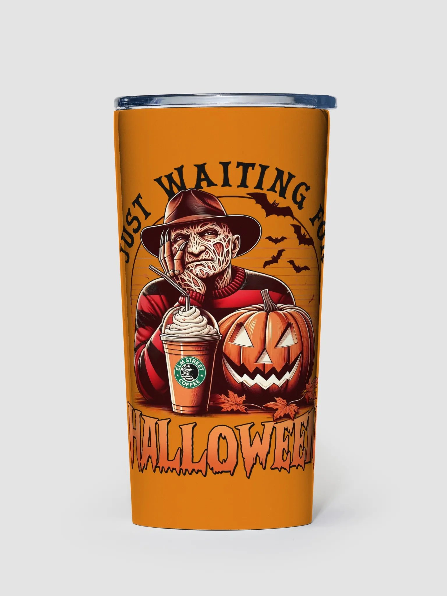 Halloween Stainless Steel Tumbler - Freddy product image (1)