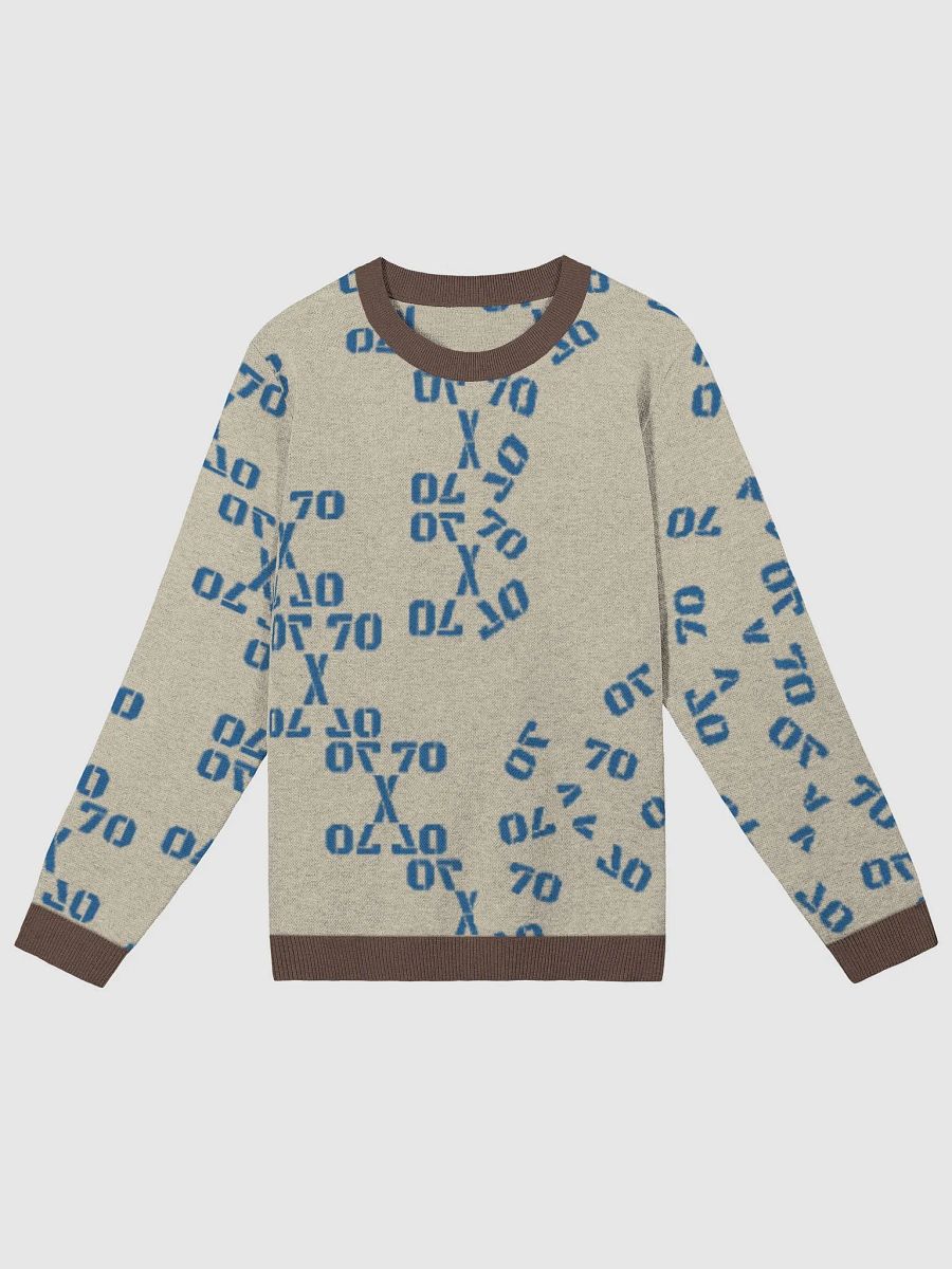 The Lives On HIGH | 777 | UNISEX Knitted Crewneck Sweater | 017 product image (1)