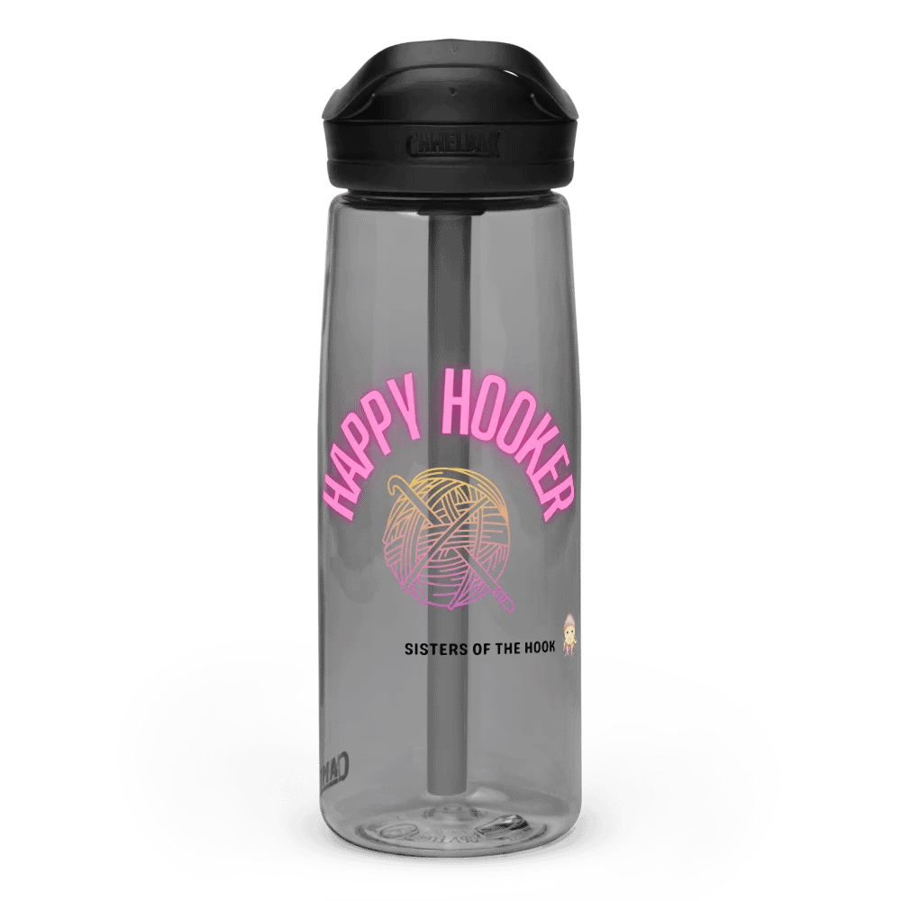 Happy Hooker Water Bottle product image (1)