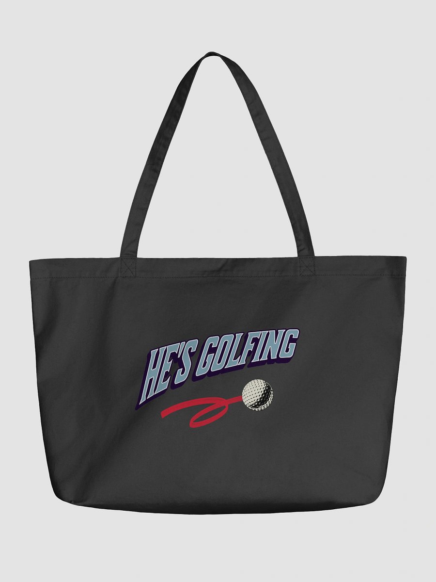 Hes Golfing Speedy Golfer Organic Tote product image (2)