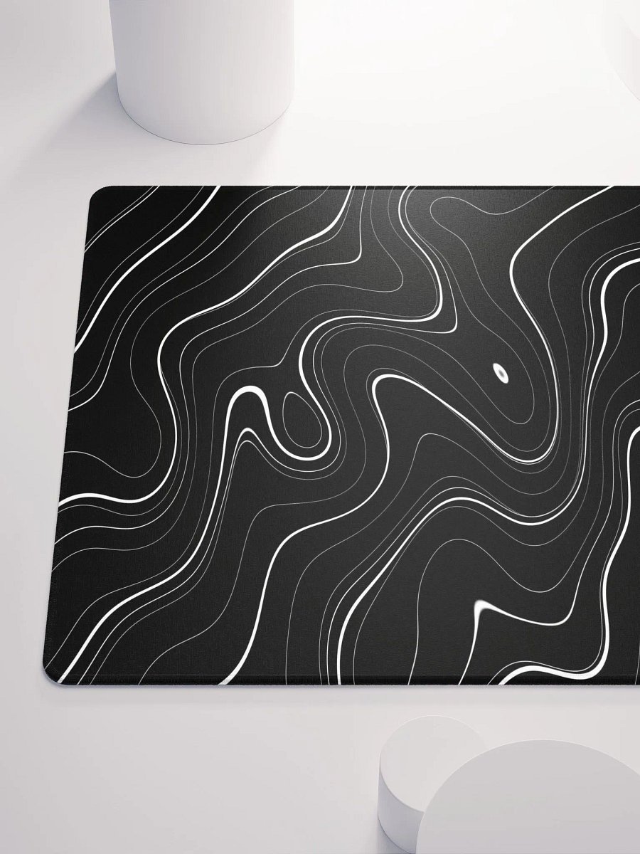 White paint swirl (Gaming pad) product image (6)