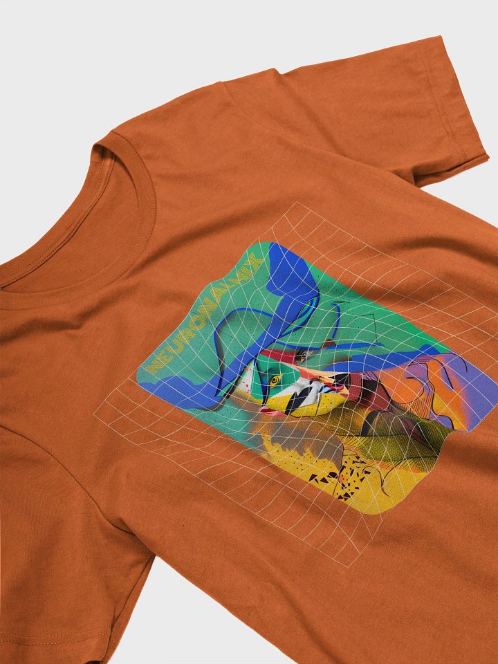 Neuronal Mix Abstract Face T-Shirt product image (2)