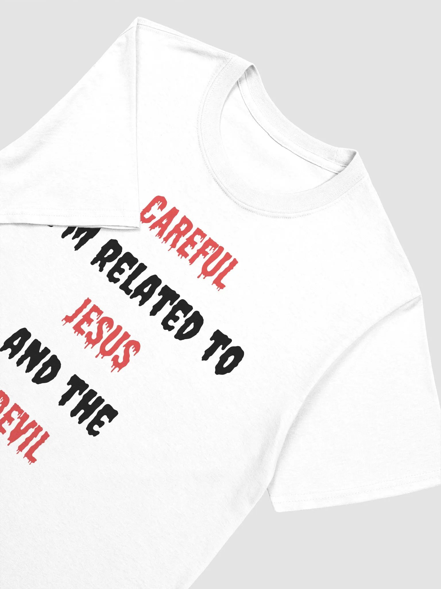 Related to Jesus and the Devil Unisex Softstyle T-Shirt product image (11)