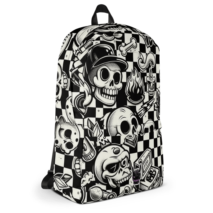 Whimsical Skulls All-Over Print Backpack product image (5)