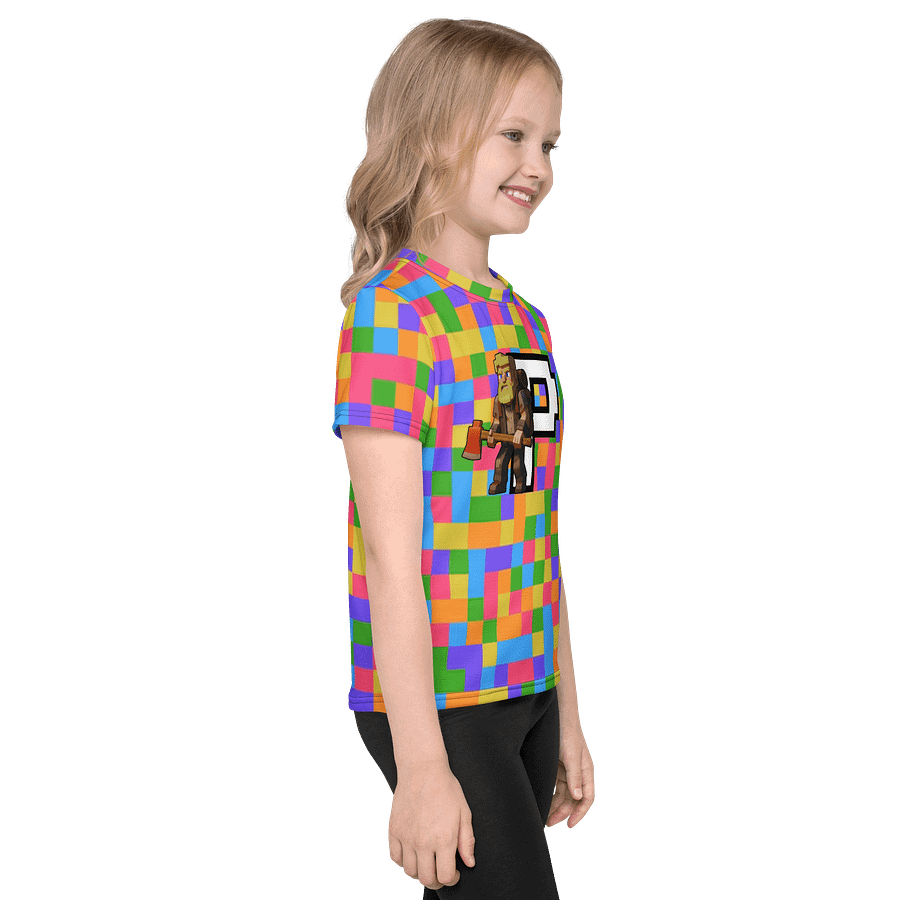 Patient PixelZ Kids T-Shirt (Pixel Rainbow) product image (4)