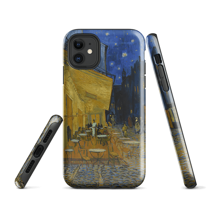 Café Terrace at Night iPhone® Tough Case product image (1)