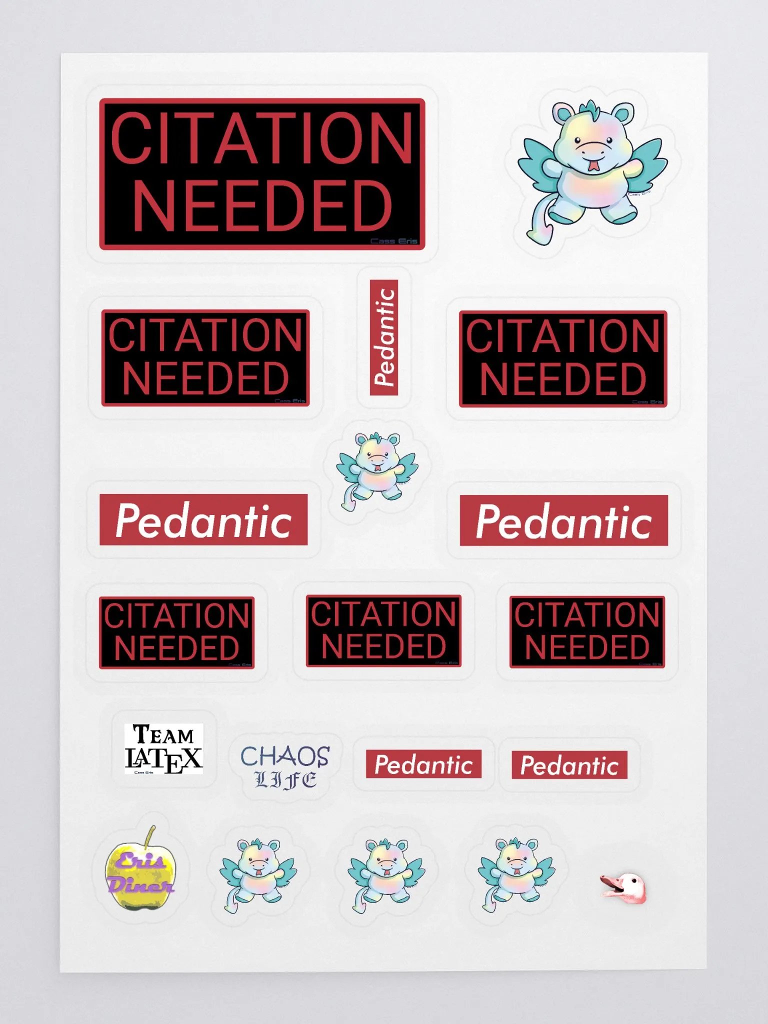 Sticker sheet of the things! product image (3)