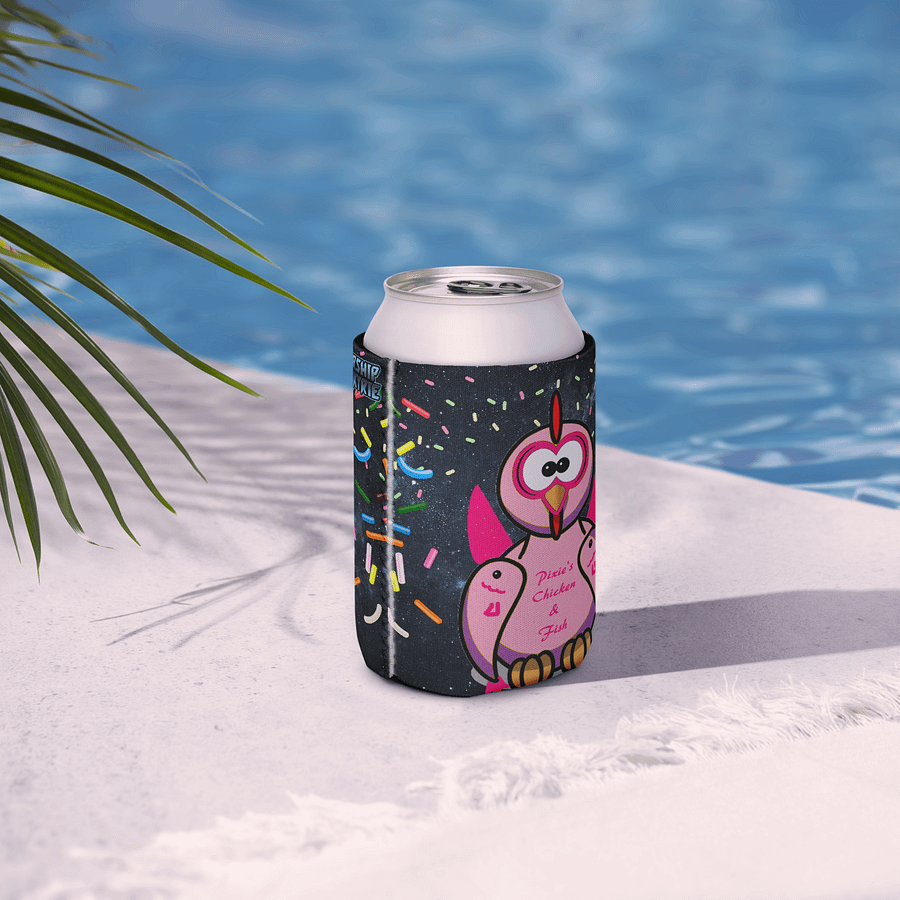 Starship Valkyrie Pixie's Chicken and Fish Coozie product image (6)