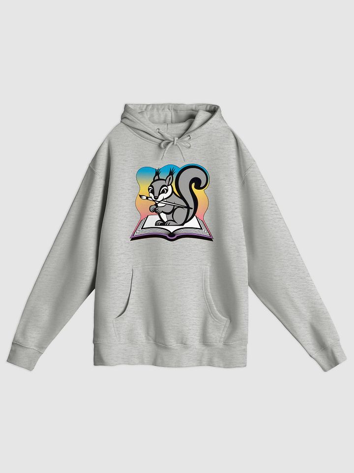 Premium Ultra Soft Hoodie: Artistic Squirrel Paintbrush Hoodie product image (1)