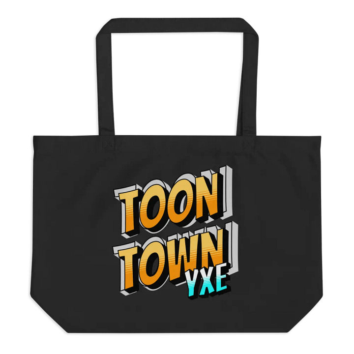 Toon Town YXE Organic Tote Bag product image (1)