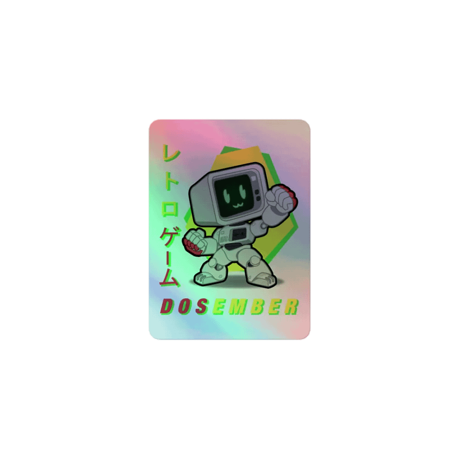 Dosember Holo sticker CGA #1 product image (1)