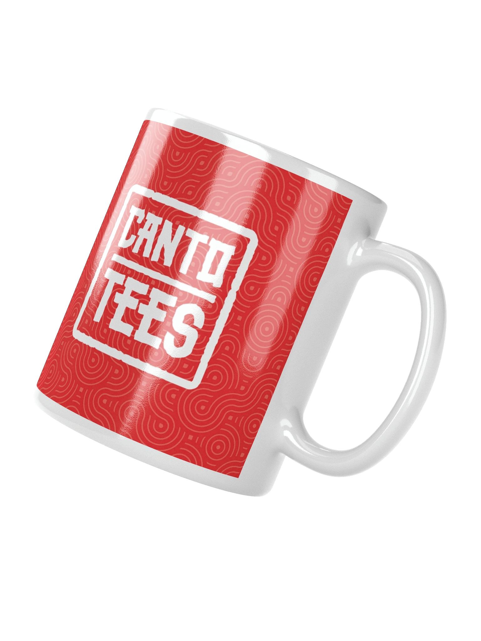 CANTO TEES (Logo on Red) Mug product image (2)