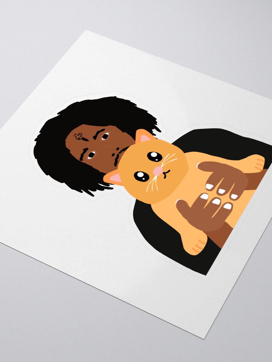 The Cat with the MAC - Sticker product image (3)