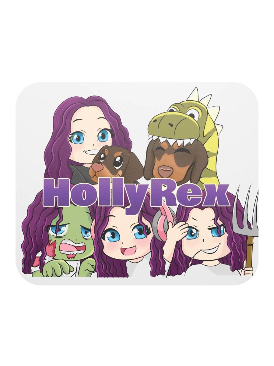 HollyRex Emote Mouse Pad product image (1)