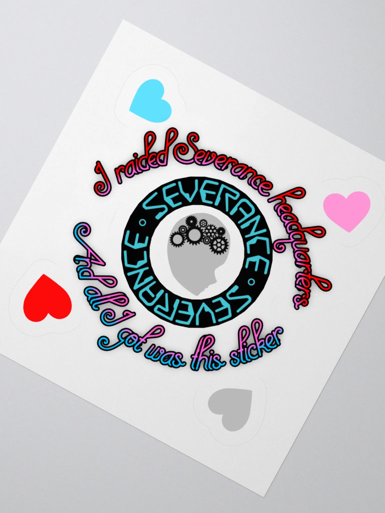 Severance raid sticker product image (6)