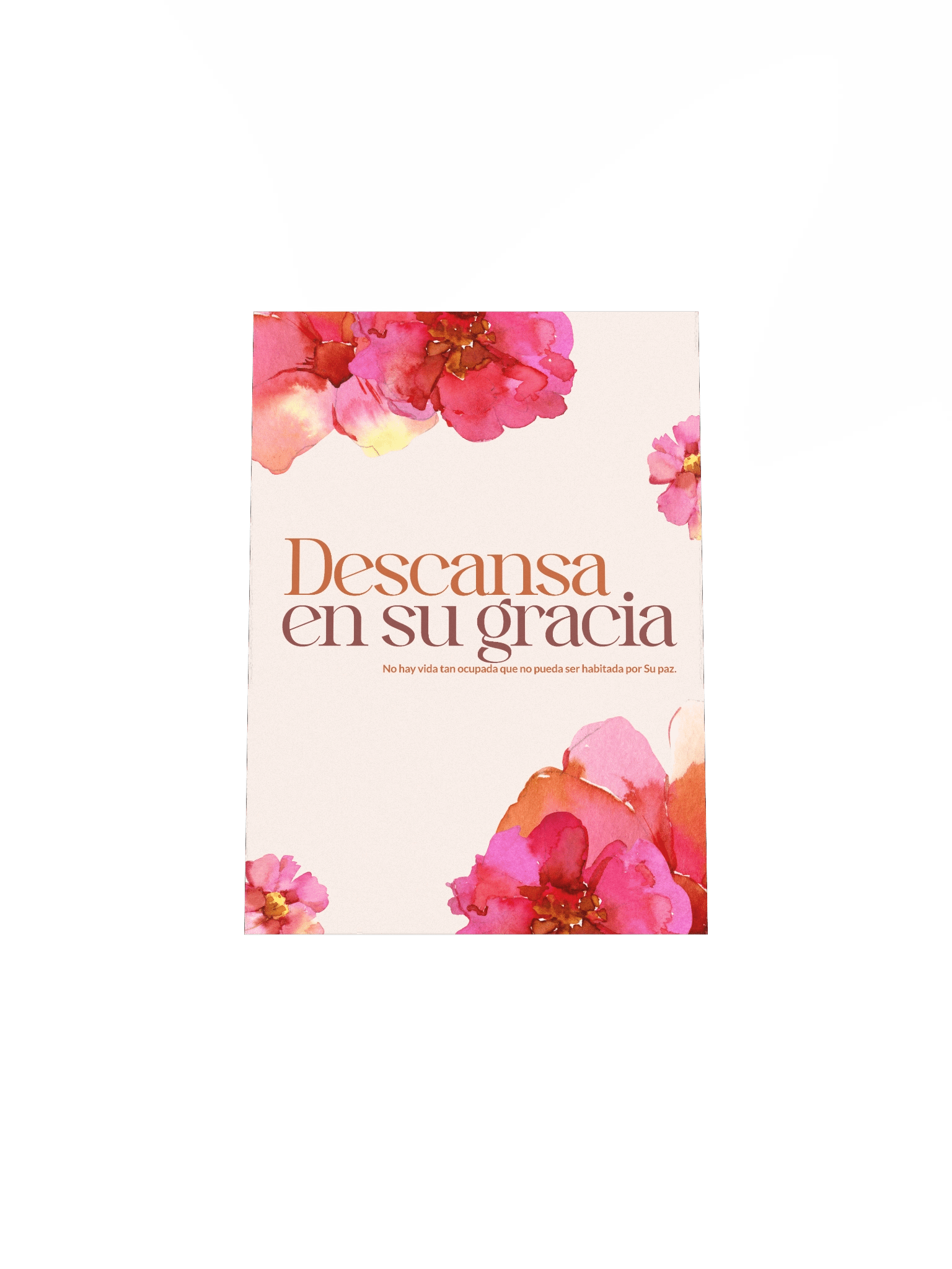 Graceful Floral Peace Poster product image (47)