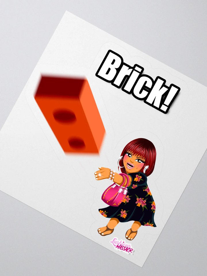 THE OFFICIAL BRICK! STICKER product image (3)