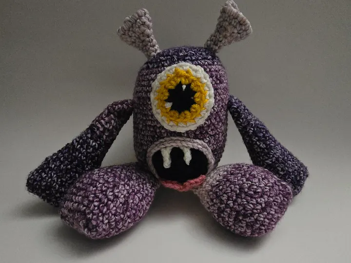 Purple Monster Plushie 🐑 product image (1)