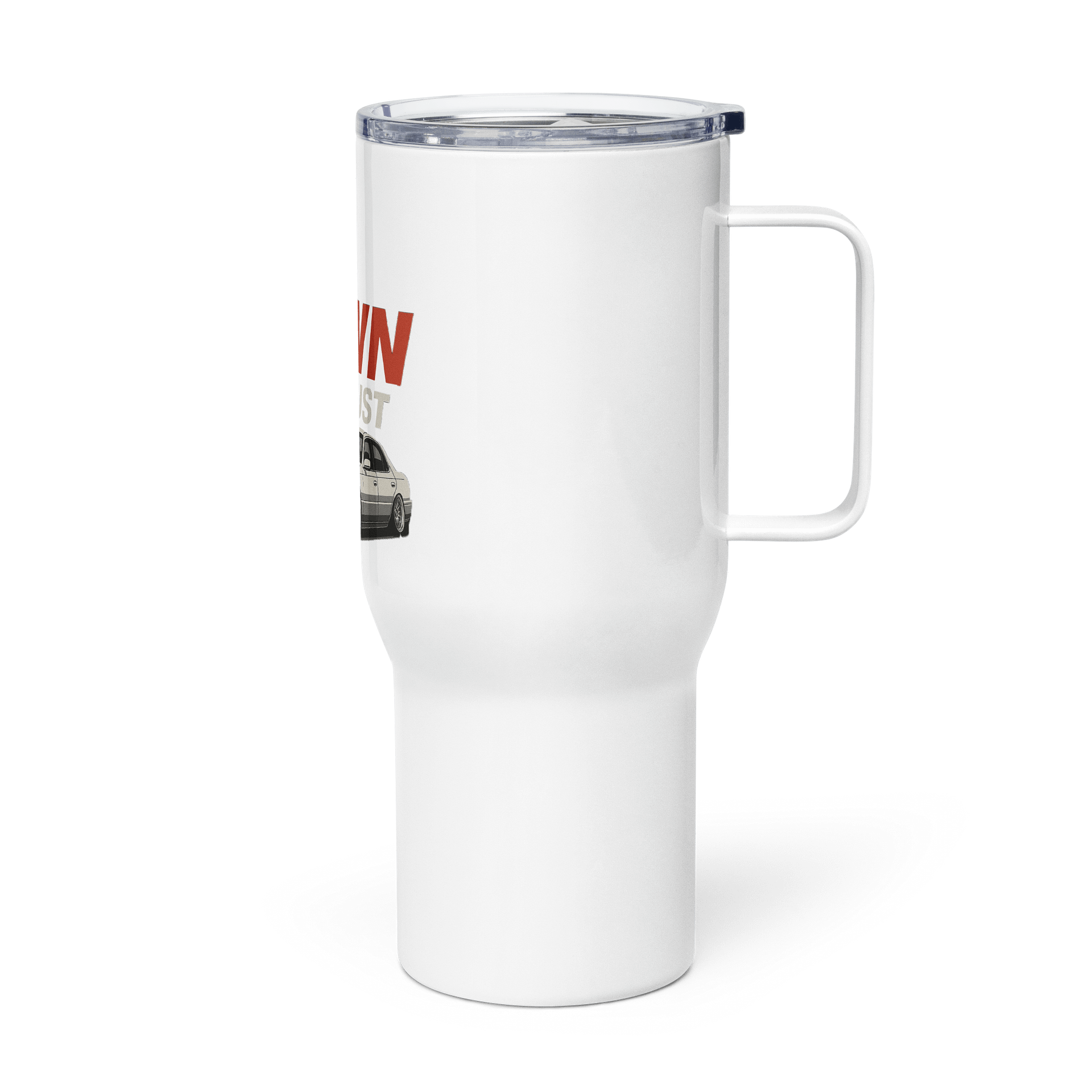 Jawn > Lexus LS400 "In Jawn We Trust" Travel Cup w/ Handle product image (3)