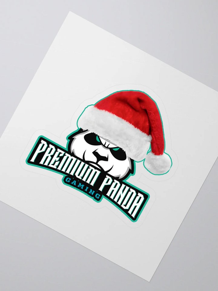Santa Panda Kiss Cut Stickers product image (2)