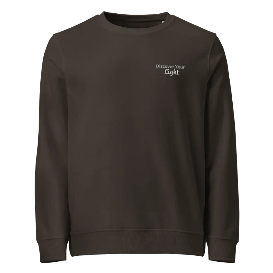 Discover Your Light Organic Sweatshirt - Intuition Definition on Back product image (2)